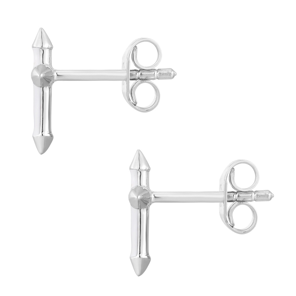 Glanzstücke München Boucles doreilles Croix Argent sterling en Argent Boucles d'oreilles