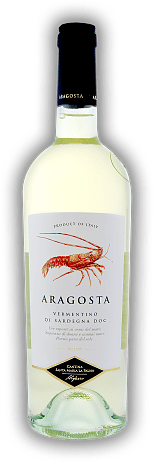 Cantina Santa Maria La Palma, Aragosta Vermentino di Sardegna, DOC, 2021, Sardinien  Cantina Santa Maria La Palma, Aragosta Vermentino di Sardegna, DOC, 2021, Sardinien  Besonders geeignet zu Fischgerichten und Krustentieren. Jahrgang 2021 - 0,75	 Li