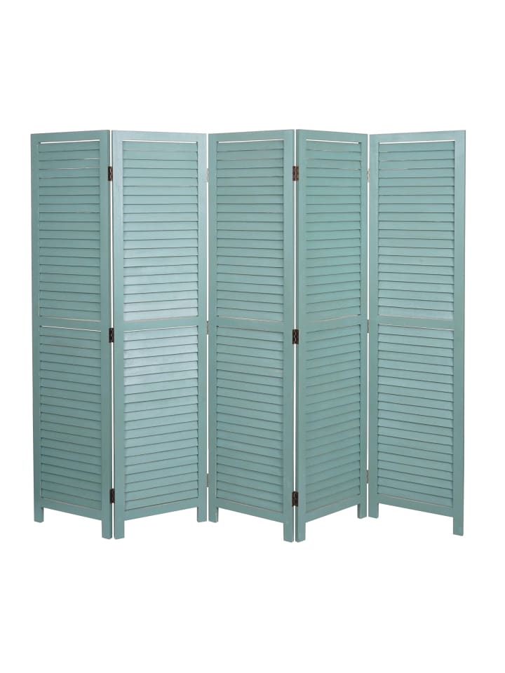 MCW Paravent C30 im Shabby-Look, Grün günstig kaufen onesize