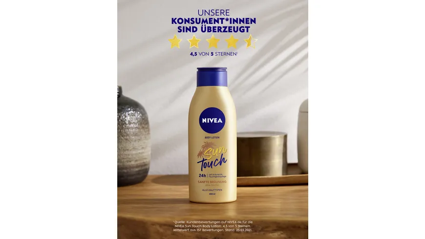 Nivea Body Lotion Sun Touch 400 ml