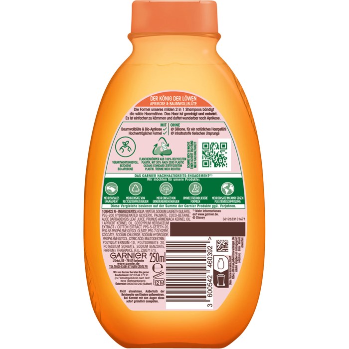 Mildes 2 In 1 Shampoo