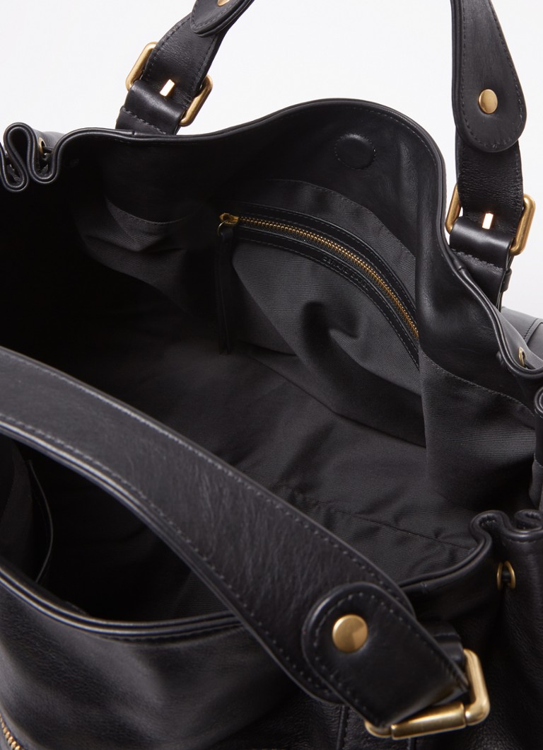 Gerard Darel 72H leather weekend bag