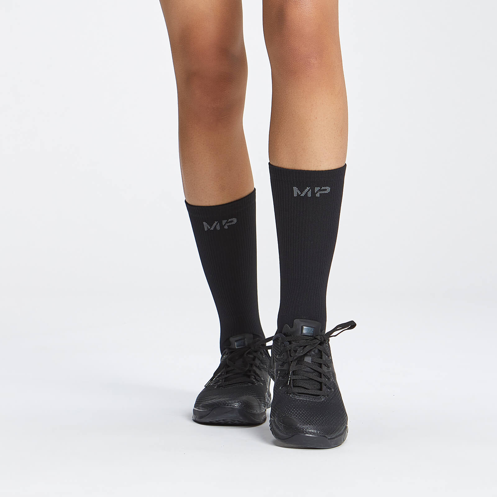 Chaussettes de tennis unisexes MP Agility – Noir