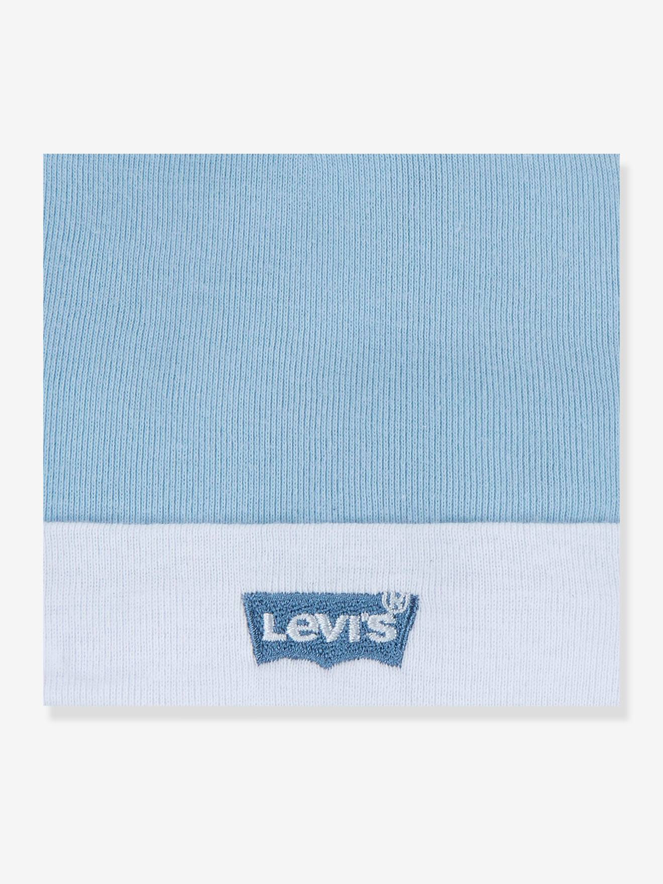 Levis Baby-Set: Body, Mütze & Schühchen BATWING Levi's - himmelblau