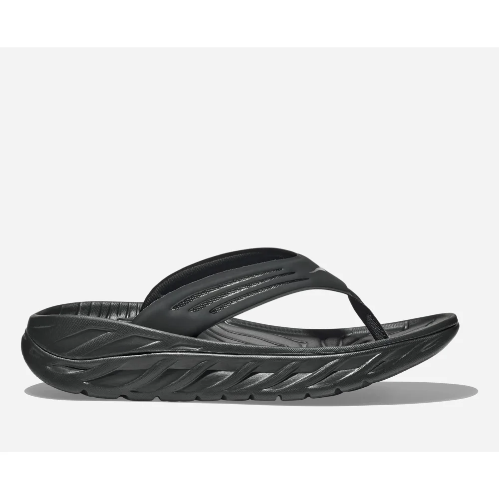 Hoka Ora Recovery Flip 1099675-BDGGR / schwarz