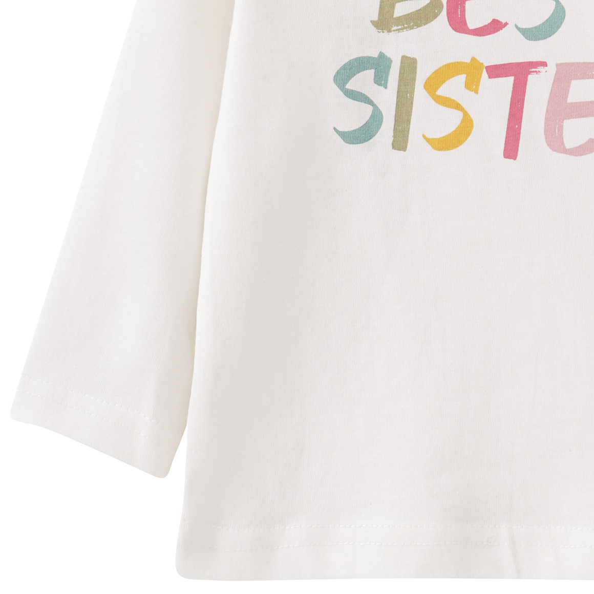 Baby Langarmshirt mit Message-Print