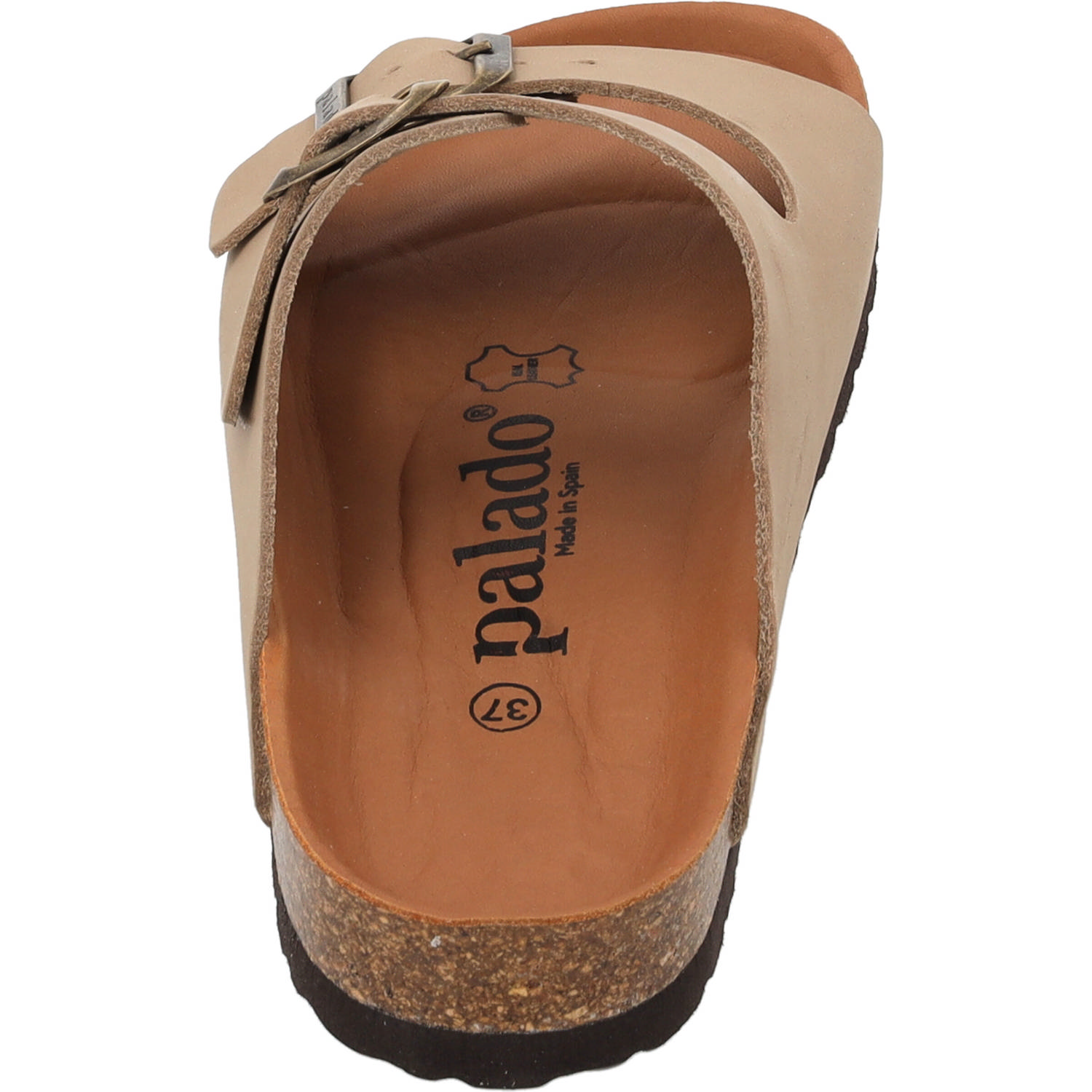 Palado Korfu Premium Leather, Pantoletten, Damen, Taupe