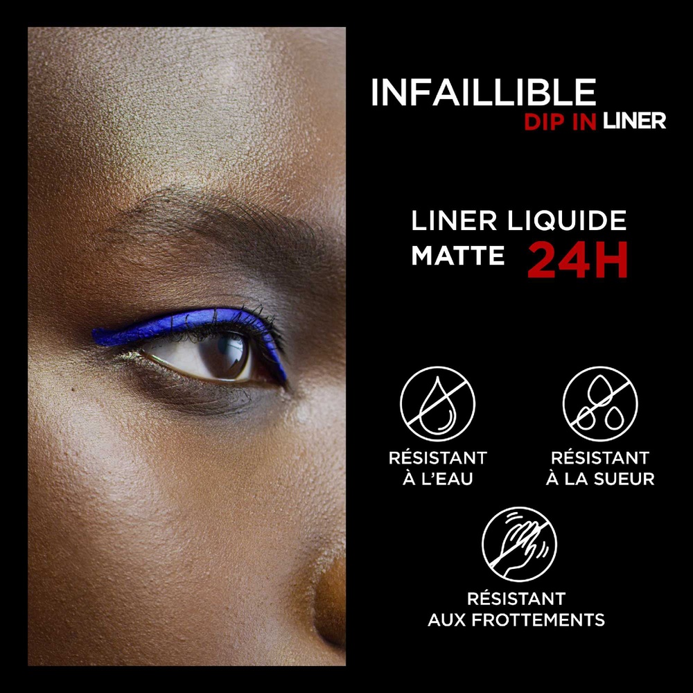 L'Oréal Paris L'Oréal Paris Infaillible Dip In Liner 03 Marron Eyeliner longue tenue Infaillible Dip In Liner