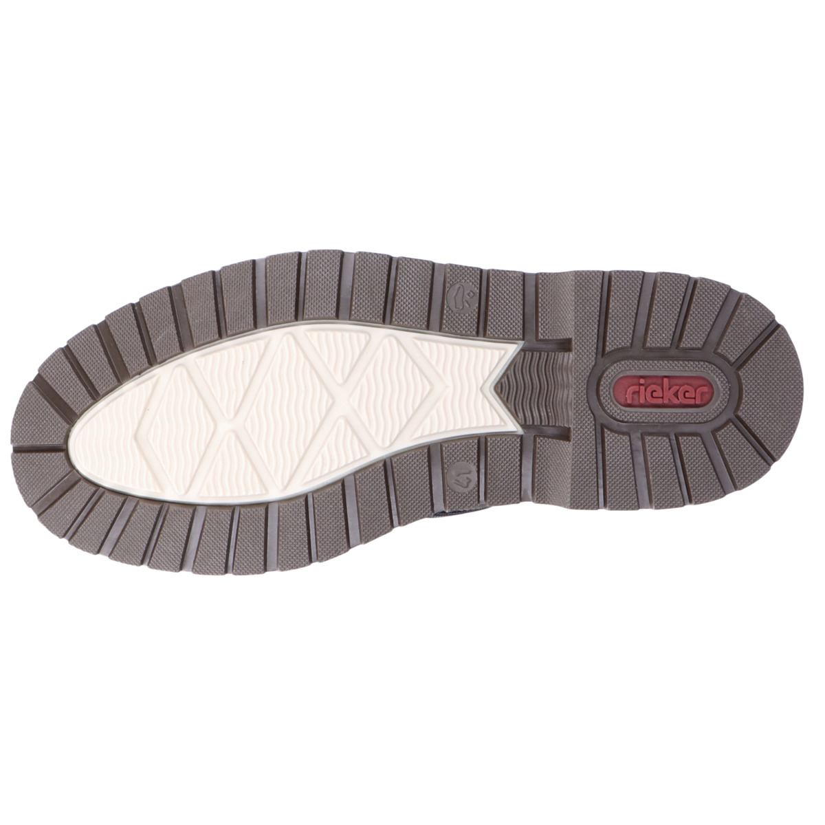 Rieker F3811 Schnürboots dunkelbraun