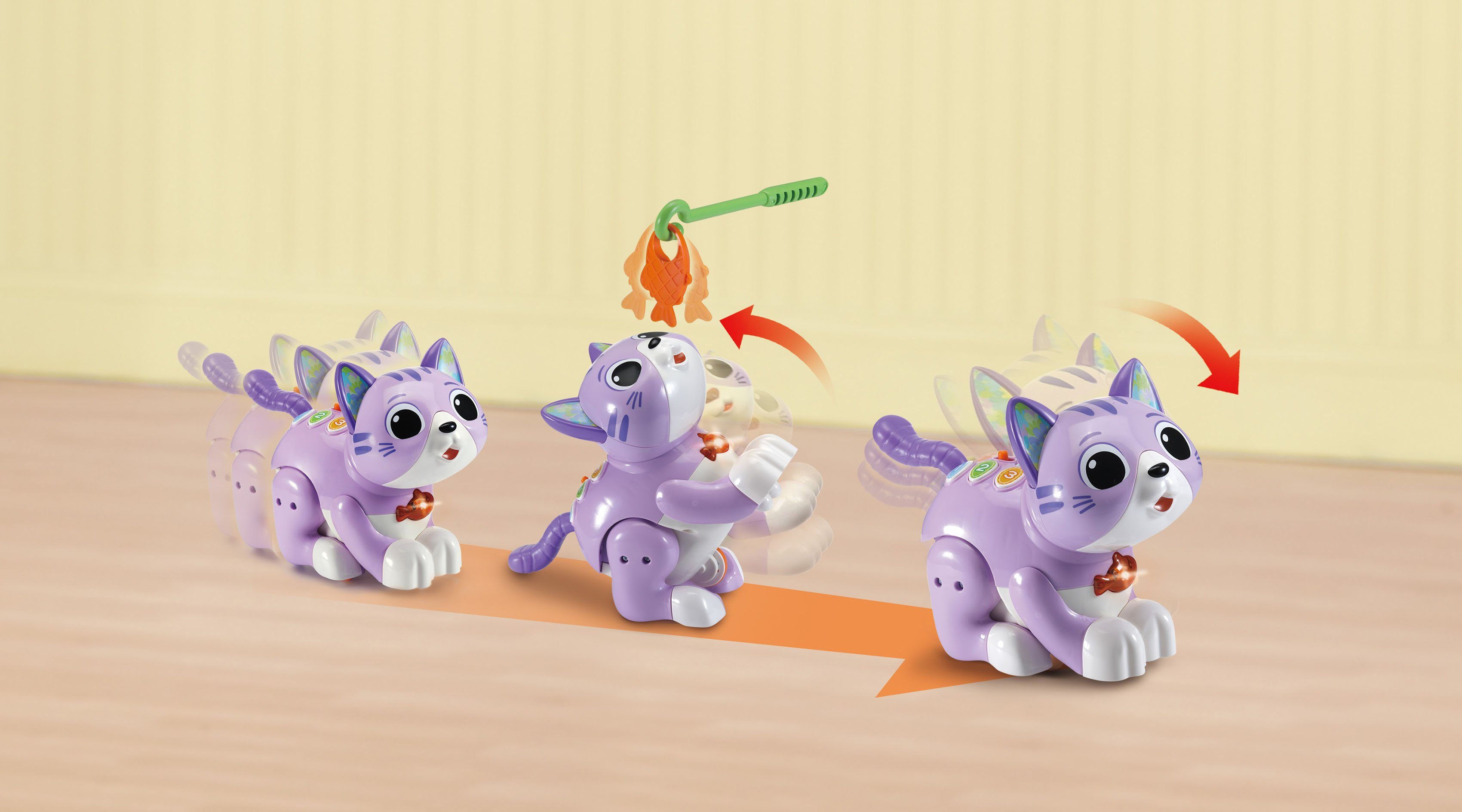 Vtech® Lernspielzeug VTechBaby, Spiel-mit-mir-Kätzchen, mit Soundeffekten