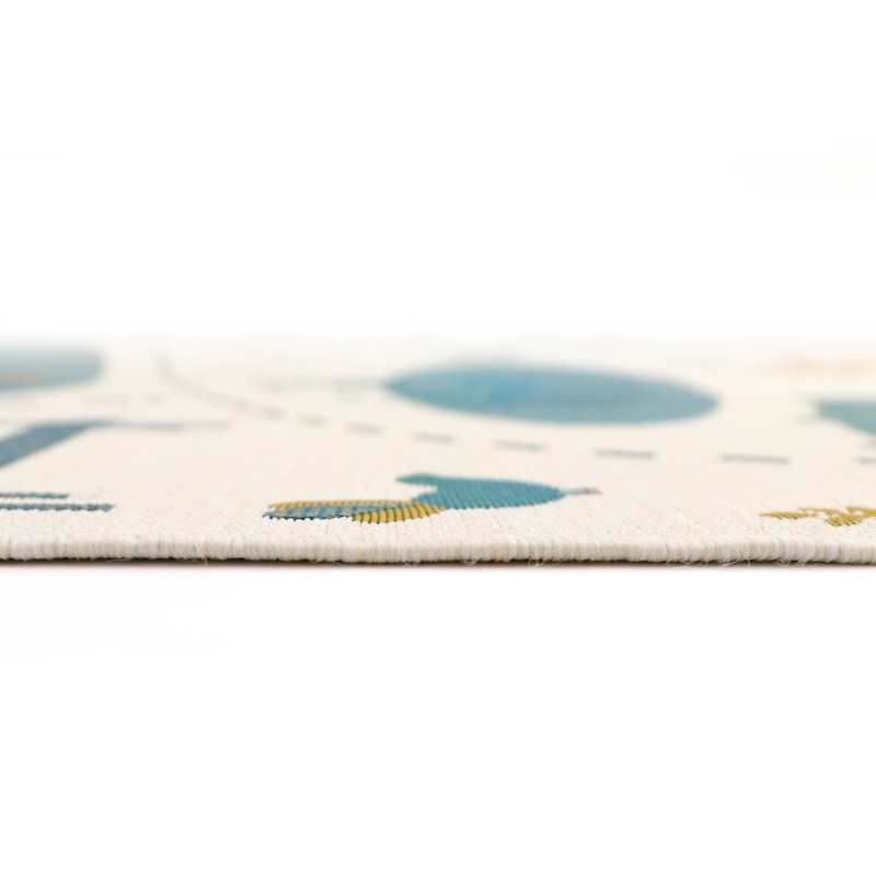 Tapis de jeu indoor & outdoor 123x180cm BIRD PARADISE