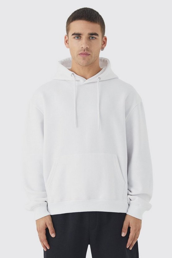Kastiger Oversize Basic Hoodie