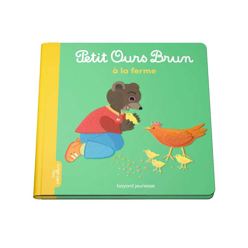 Livre Petit Ours Brun va à la ferme - Bayard Jeunesse