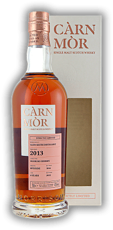 Glen Keith Càrn Mòr Strictly Limited 8 Years 2013/2022 Oloroso Sherry 47,5% Glen Keith Càrn Mòr Strictly Limited 8 Years 2013/2022 Oloroso Sherry 47,5%  Alter 13/22 - 0,7	 Liter - Vol 47,5%