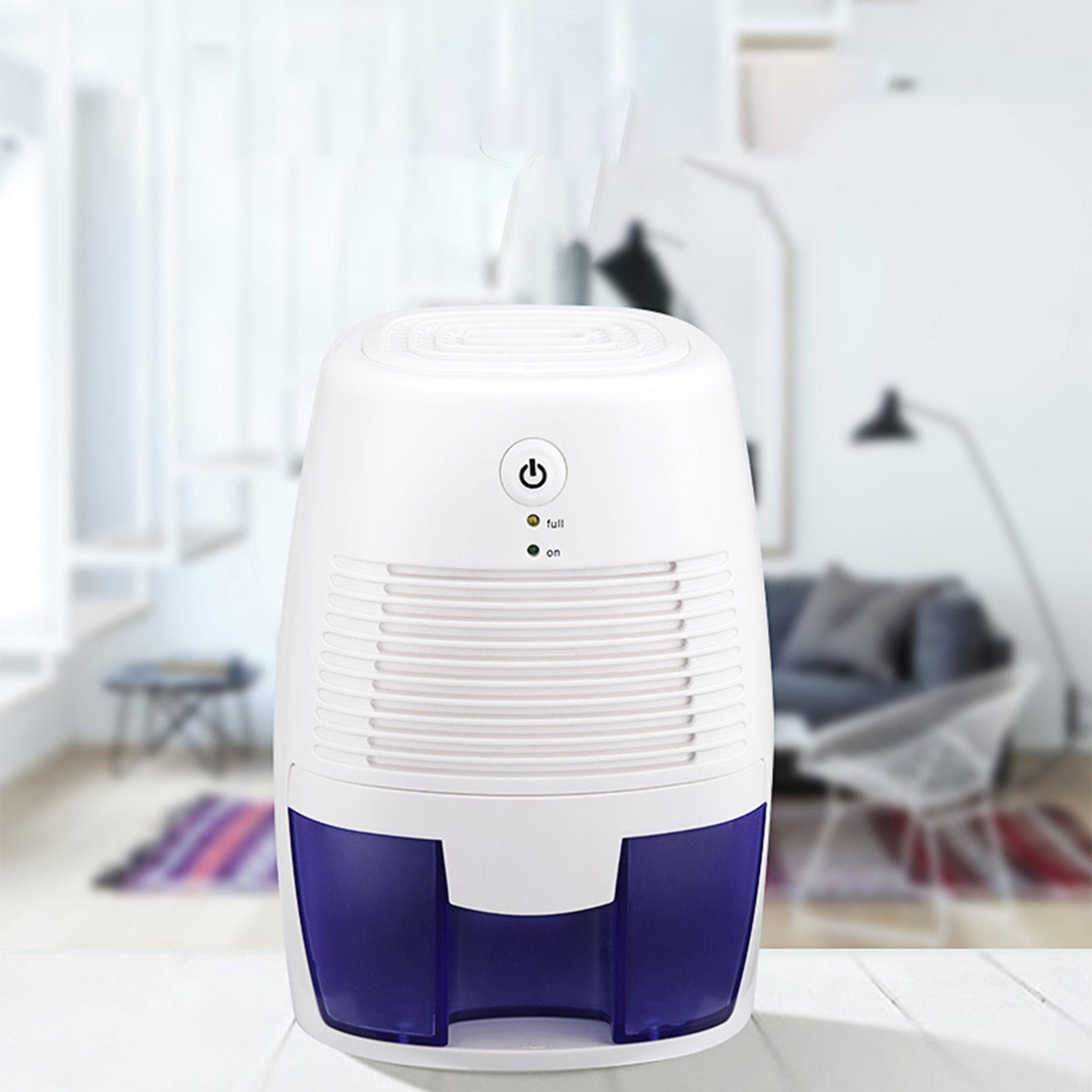 Dedom Luftentfeuchter Luftentfeuchter,Kleiner Luftentfeuchter,USB-Aufladung,Halbleiter, für 15 m³ Räume, Geräuschloser Betrieb