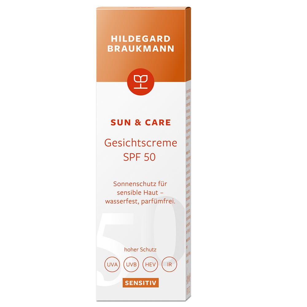 Hildegard Braukmann Sun & Care Sensitiv Gesichtscreme SPF 50 50 ml