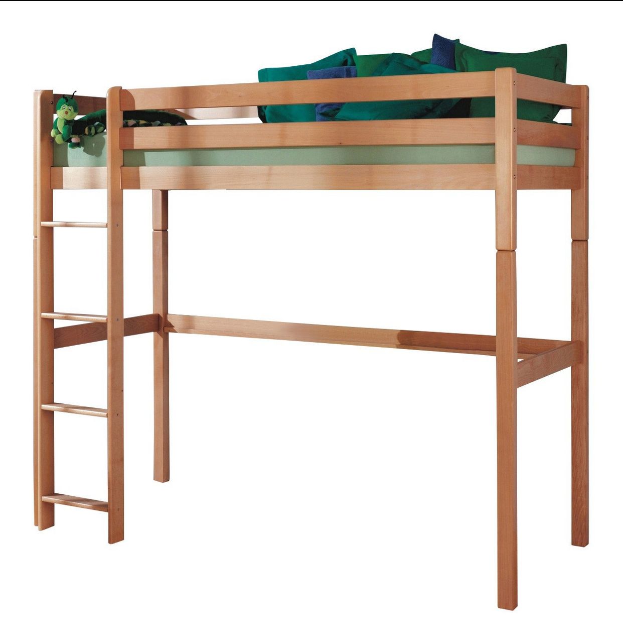 Relita Hochbett TOLI natur lackiert