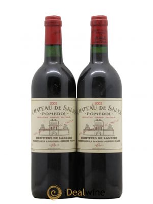 Château de Sales  2002 - Lot de 2 Bouteilles