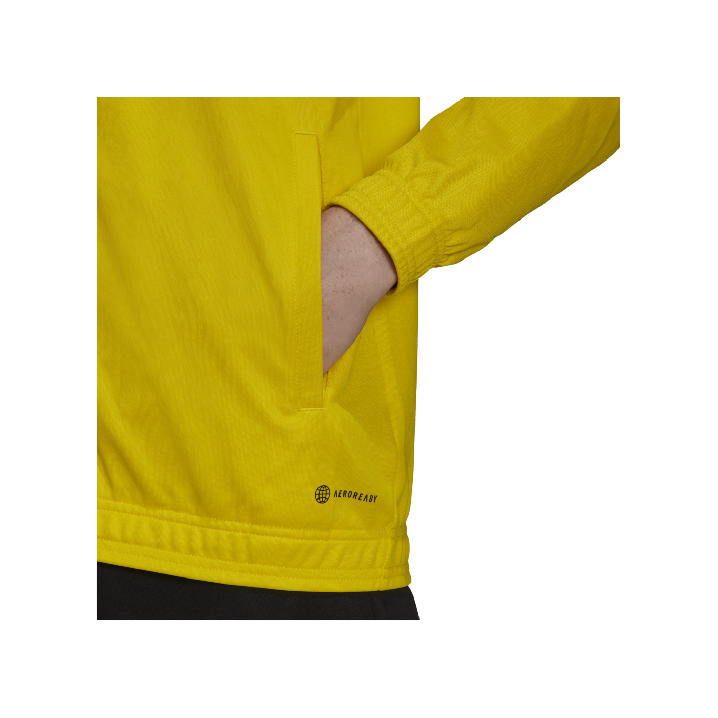 adidas Entrada 22 TK Trainingsjacke Gelb Schwarz