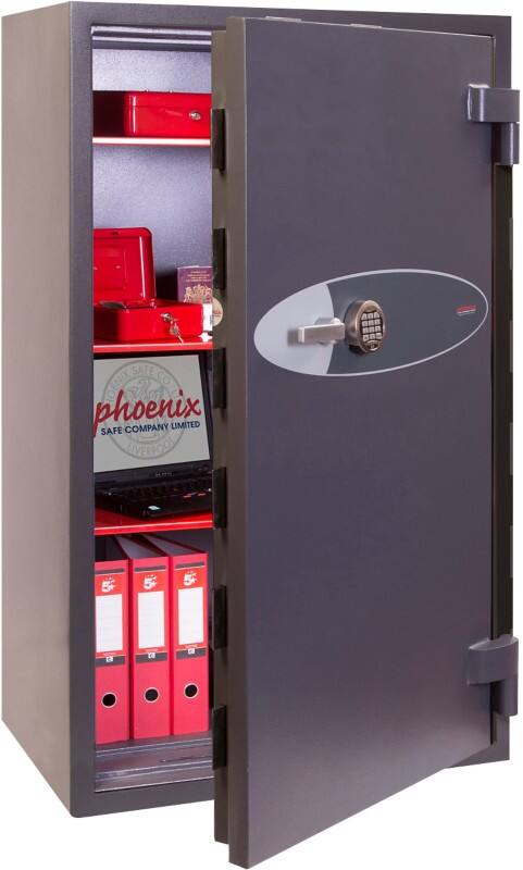 Phoenix Wertschutzschrank HS2055E Grau 860 x 500 x 1.630 mm