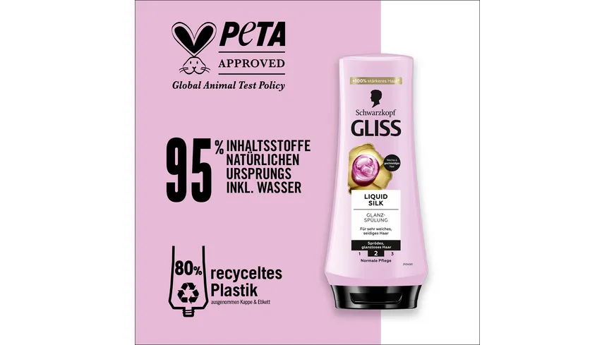 GLISS Spülung Liquid Silk 200 ml 200 ml