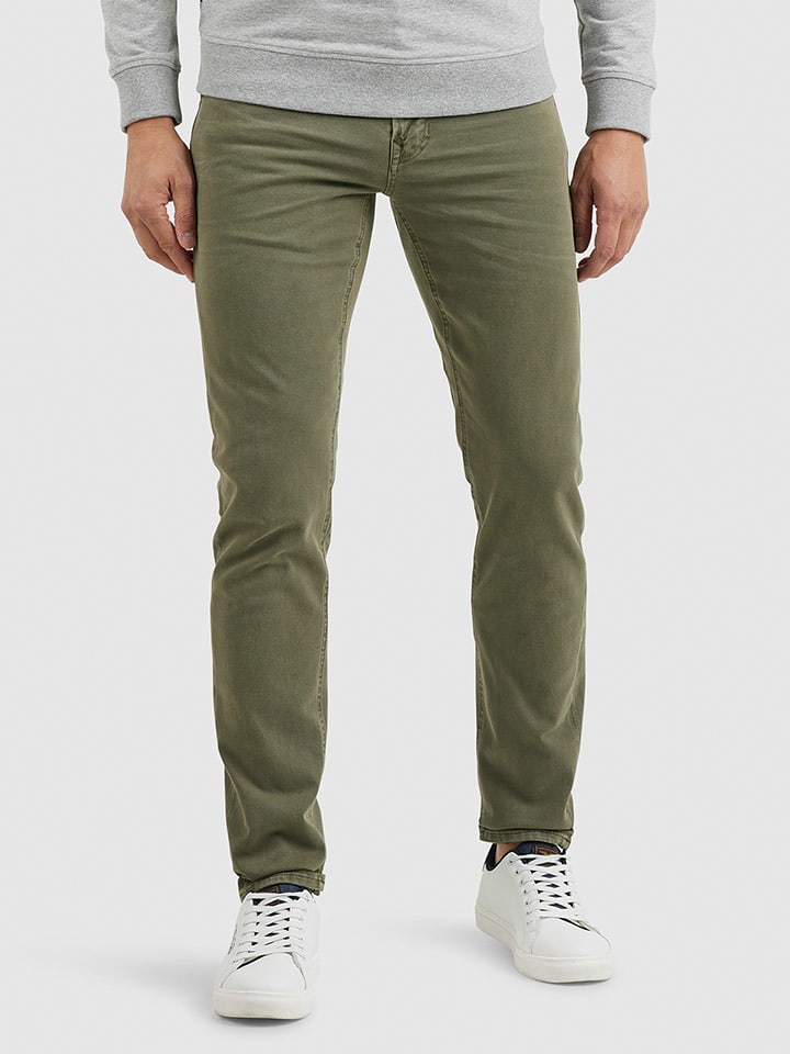 PME Legend Jeans - Slim fit - in Khaki günstig kaufen