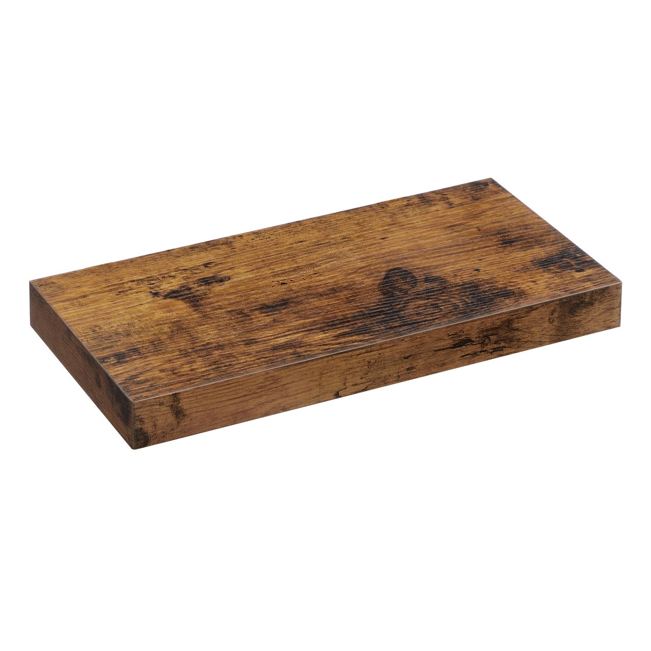 Vasagle Wandregal, 40 x 20 x 3,8 cm, vintagebraun