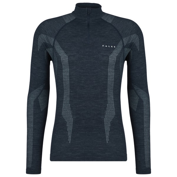 Falke - Wool-Tech L/S Zip - Merinounterwäsche