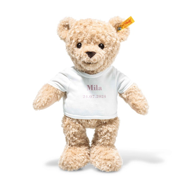 Teddybär zur Geburt, 32 cm, beige