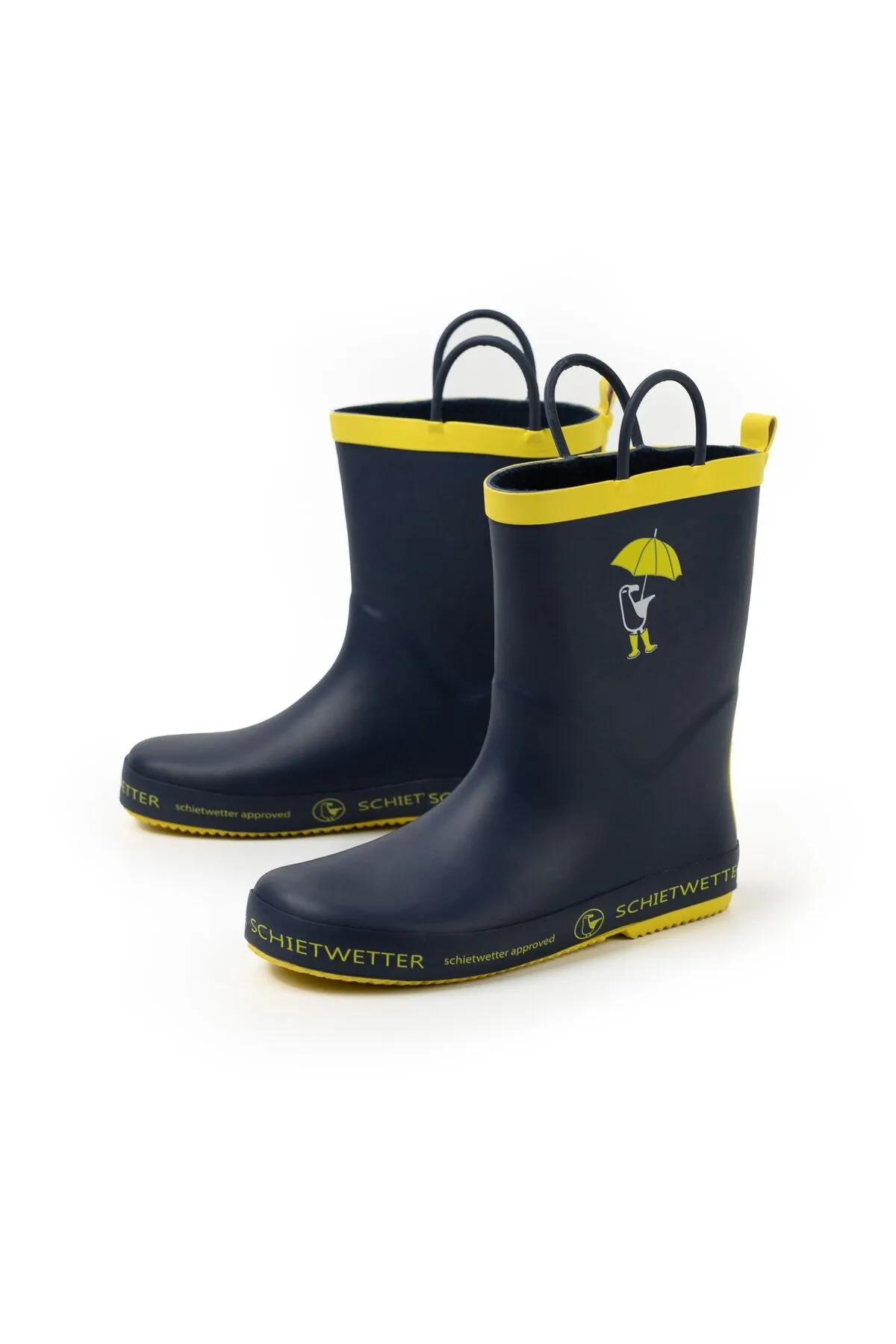 SCHIETWETTER  Schneestiefel - Blau - Blockabsatz