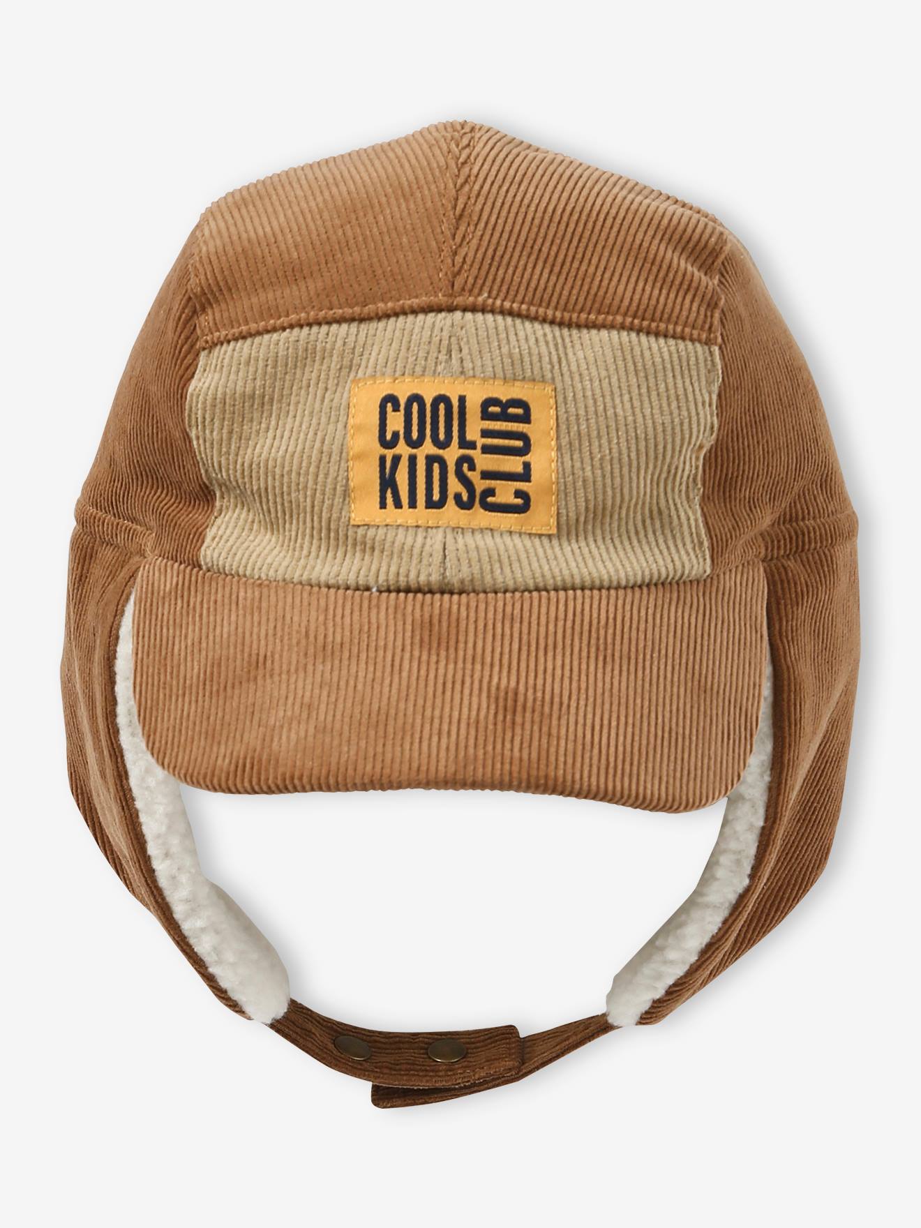 Vertbaudet Warme Jungen Fliegermütze - beige