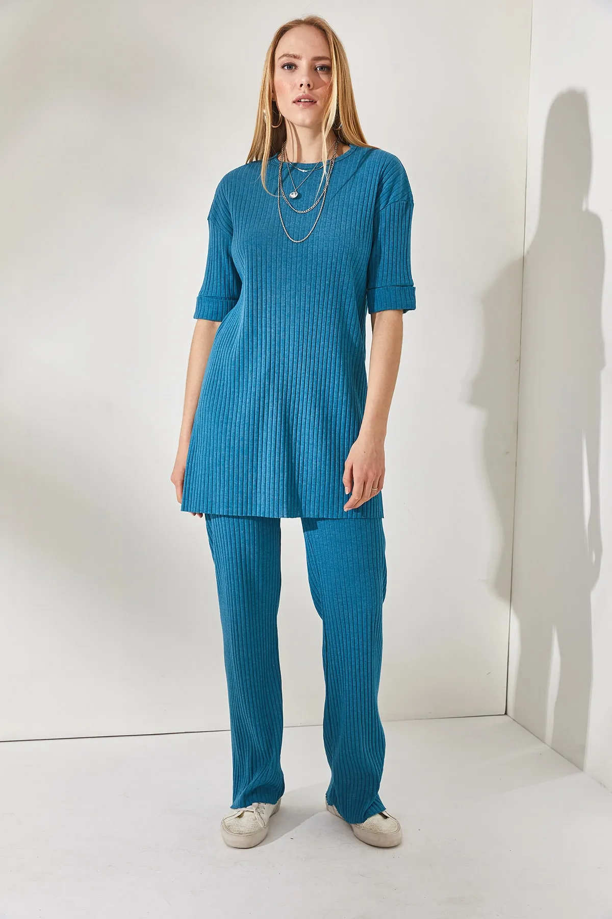 Olalook  Zweiteiler - Blau - Regular Fit