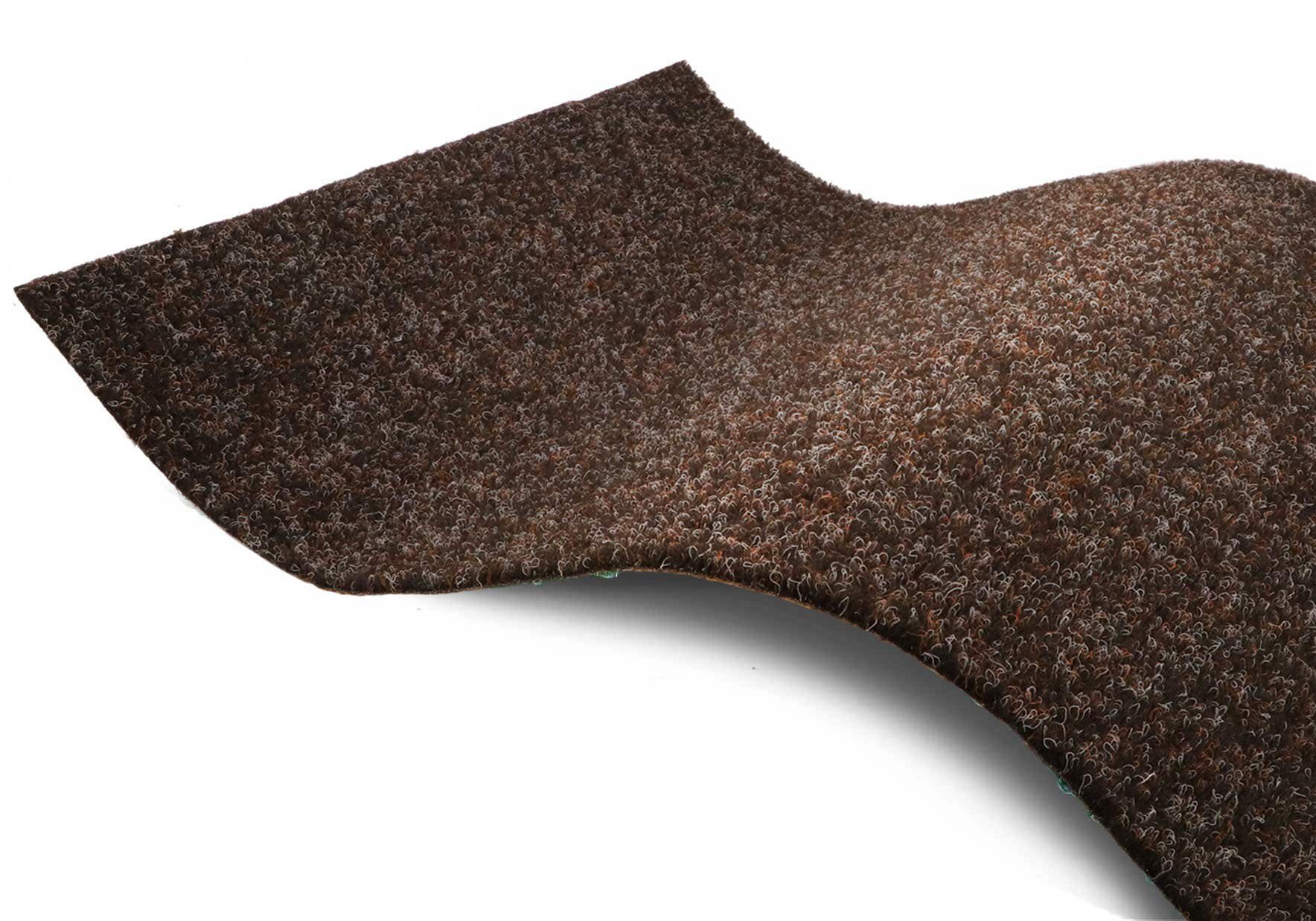 Kunstrasen Kunstrasen GREEN, Primaflor-Ideen in Textil, rechteckig, Höhe: 7,5 mm, braun, mit Noppen, strapazierfähig, witterungsbeständig & wasserfest
