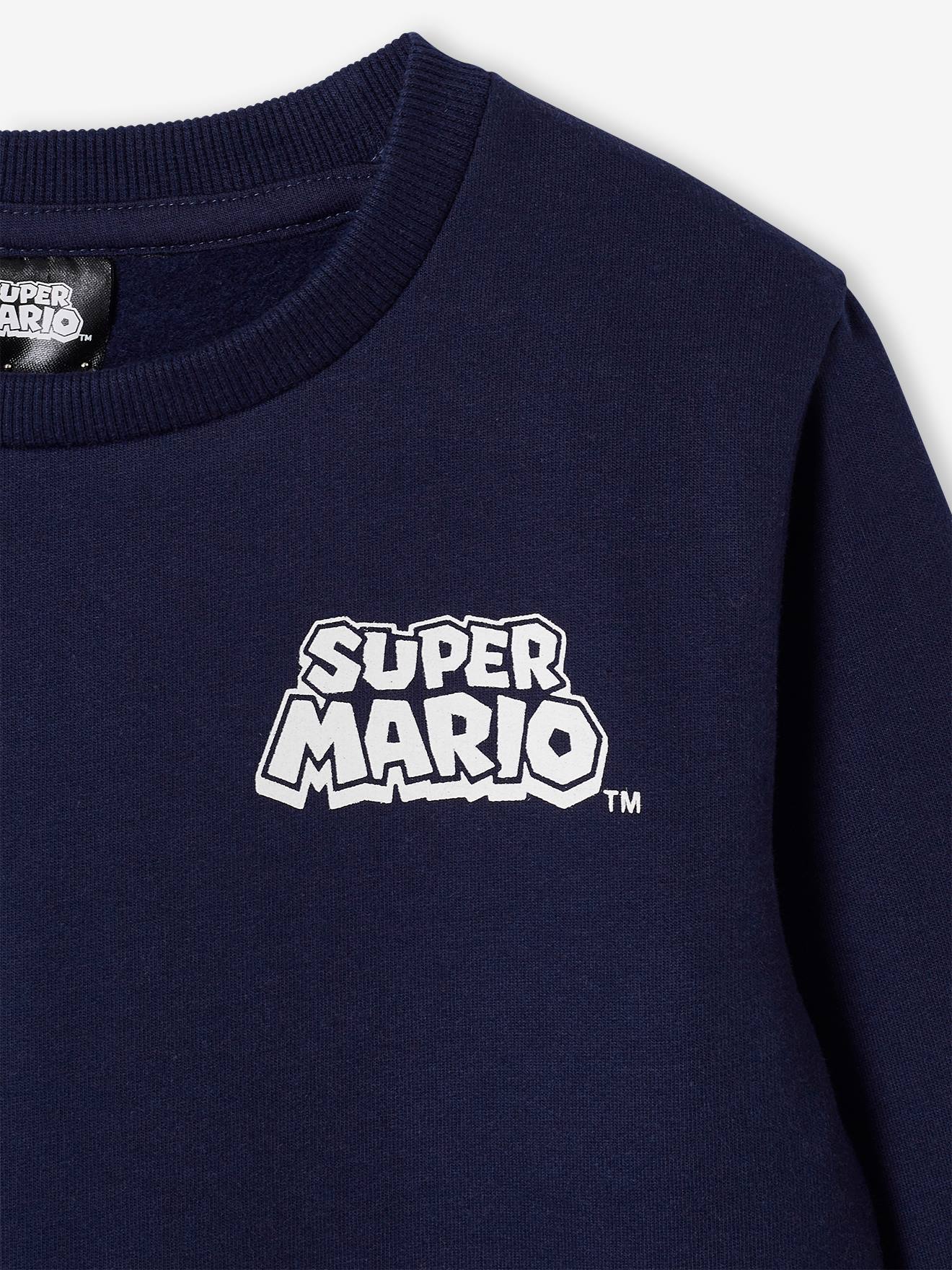 Super Mario Kinder Sweatshirt SUPER MARIO - marine