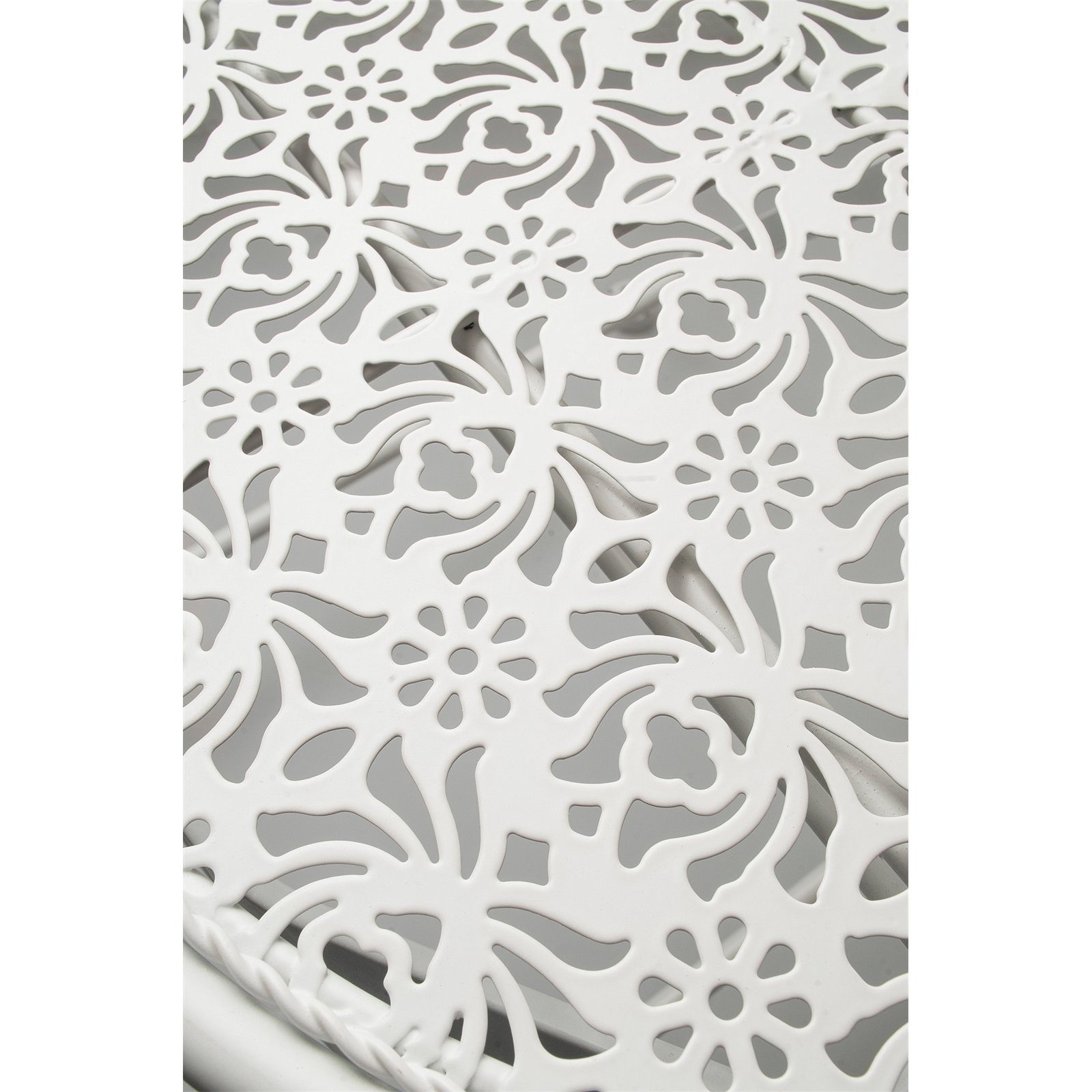 HTI-Line Gartentisch Gartentisch Lani Weiß (1-St), Metalltisch nostalgisch