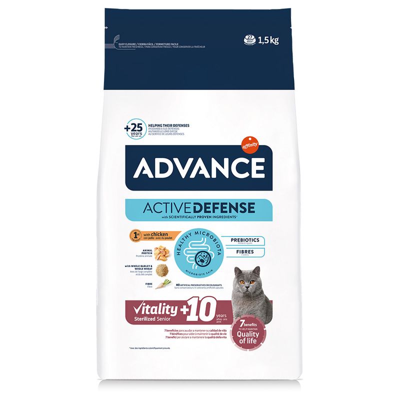 Advance Sterilized Senior +10 mit Huhn zu TOP-Preisen | bitiba.de