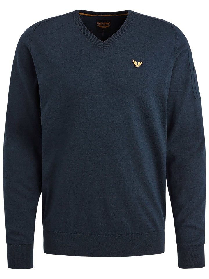 PME Legend Pullover in Dunkelblau günstig kaufen