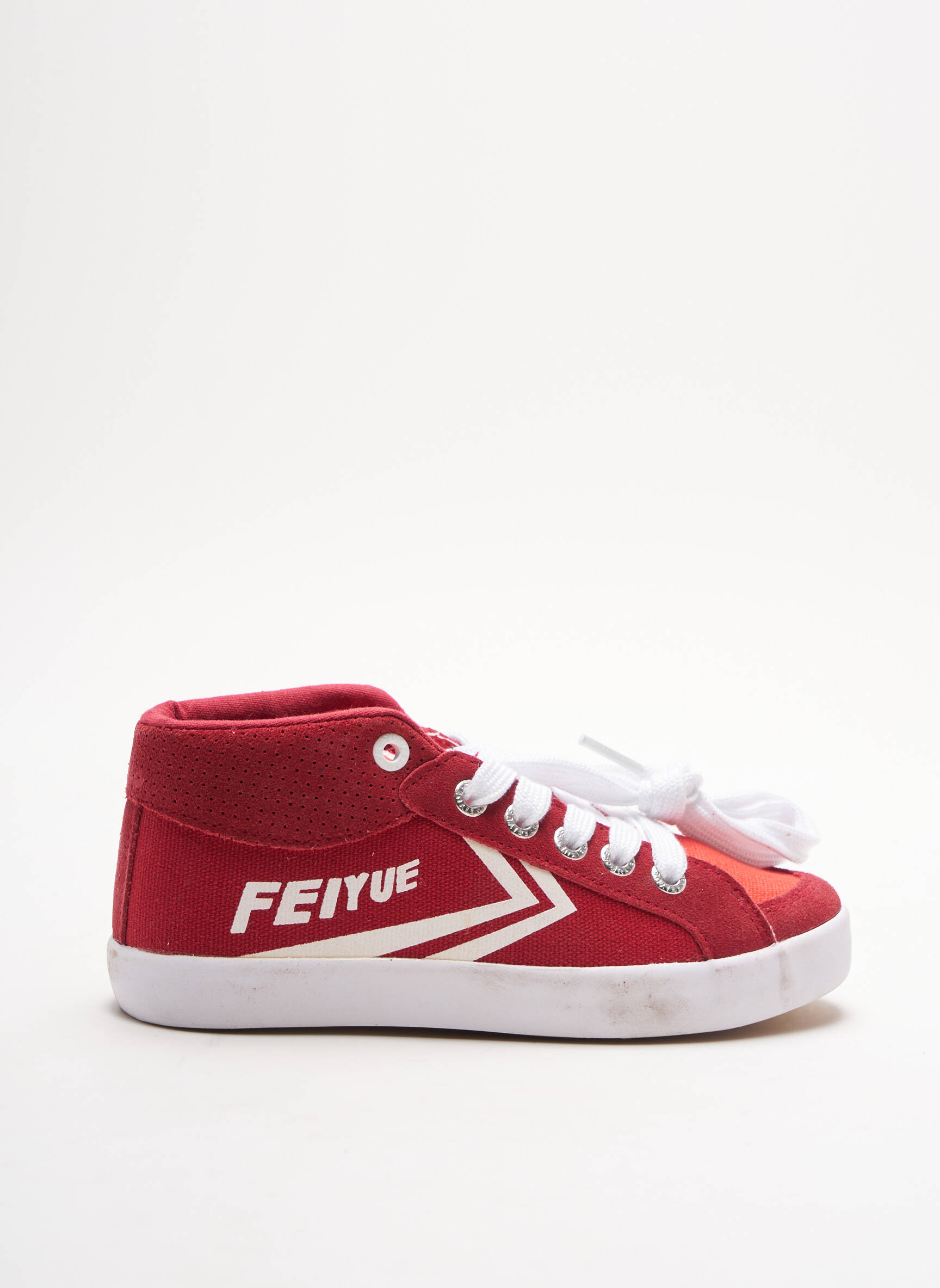 Feiyue Baskets Enfant couleur rouge