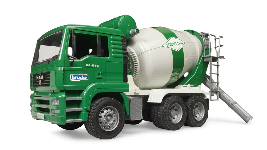 BRUDER - MAN TGA Betonmisch-LKW rapid mix 02739