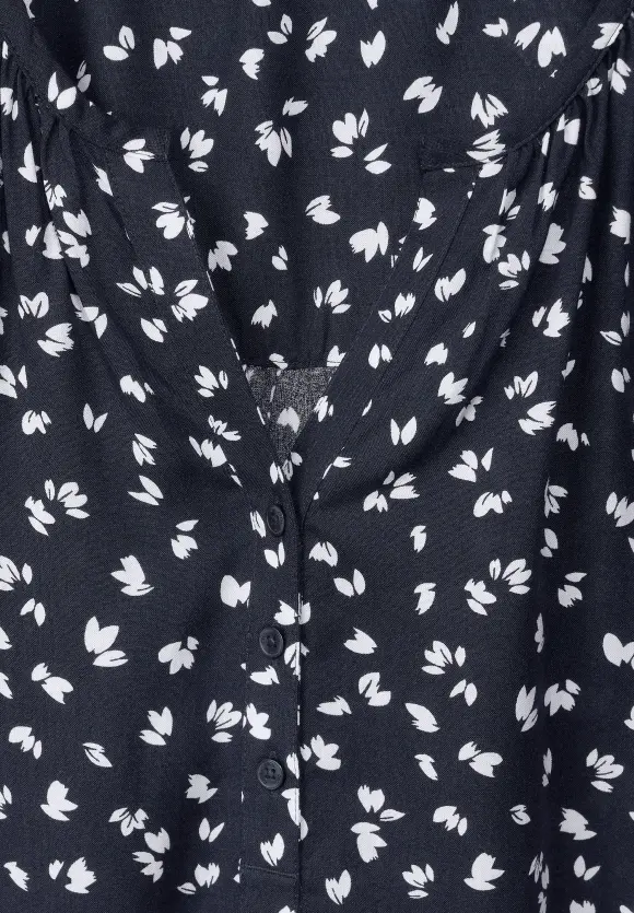 CECIL Bluse mit kurzer Knopfleiste