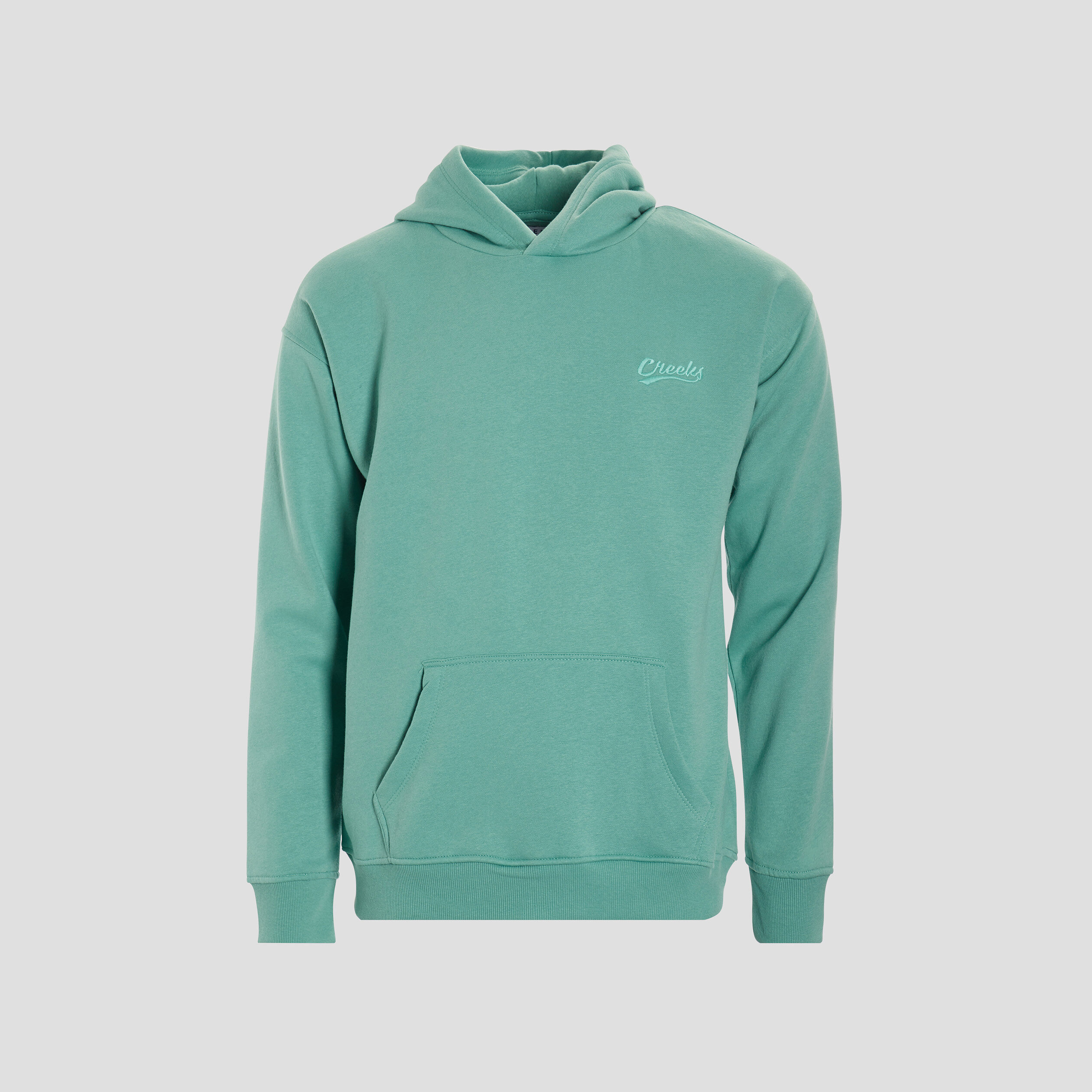 Sweat à capuche hoodie Creeks vert menthe homme | La Halle