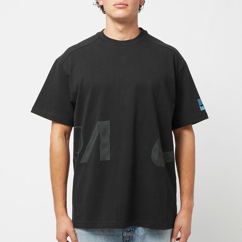 NIKE Ispa Fleece T-Shirt black/baltic blue/iron grey