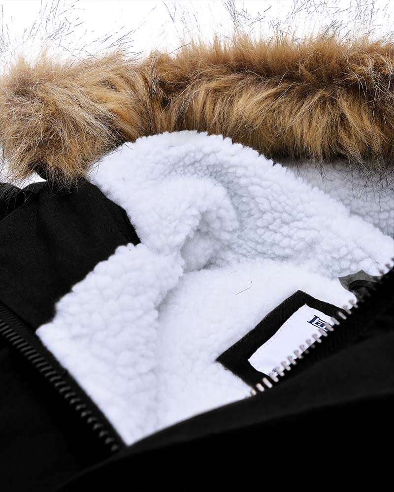 Lambretta Sherpa Lined Herren Parka SS6252-BLK