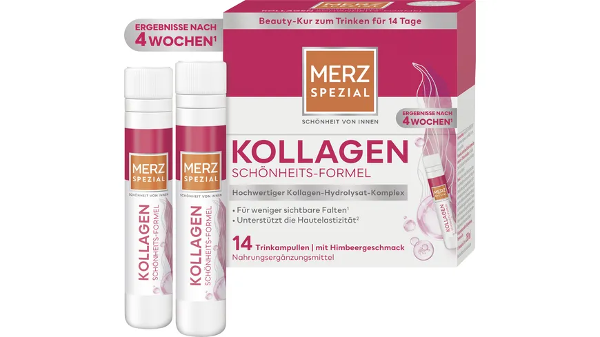 Merz Spezial Kollagen Schönheits-Formel Trinkampullen