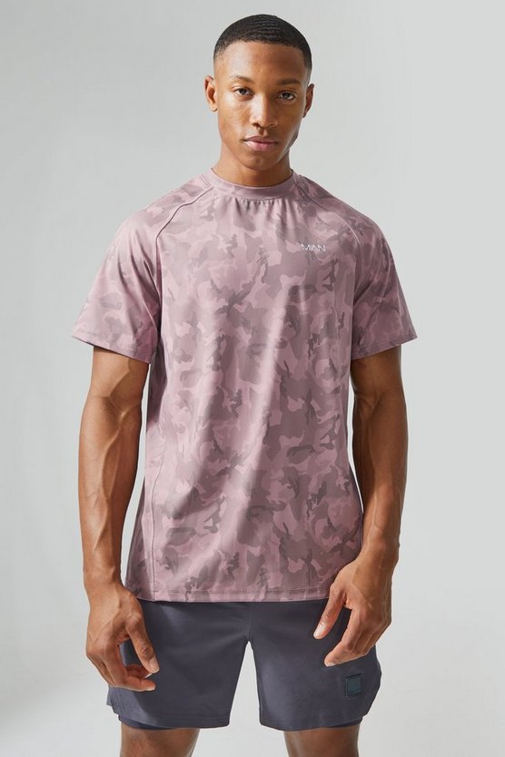 Man Active Camouflage T-Shirt