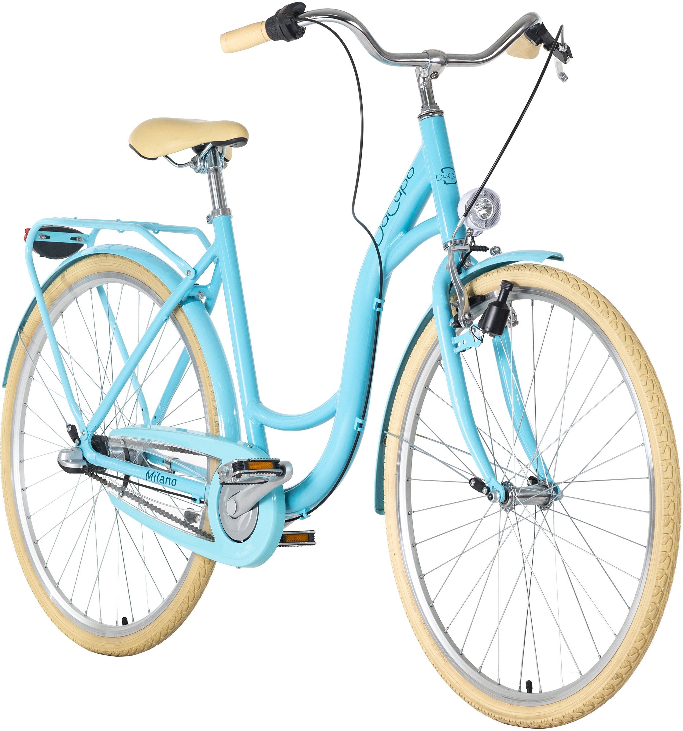 Dacapo Cityrad Milano, 3 Gang Shimano Nexus Schaltwerk, Nabenschaltung