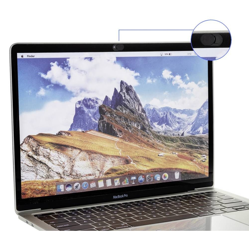 Renkforce WEBCAM-ABDECKUNG 3ER SET KLEB Webcam