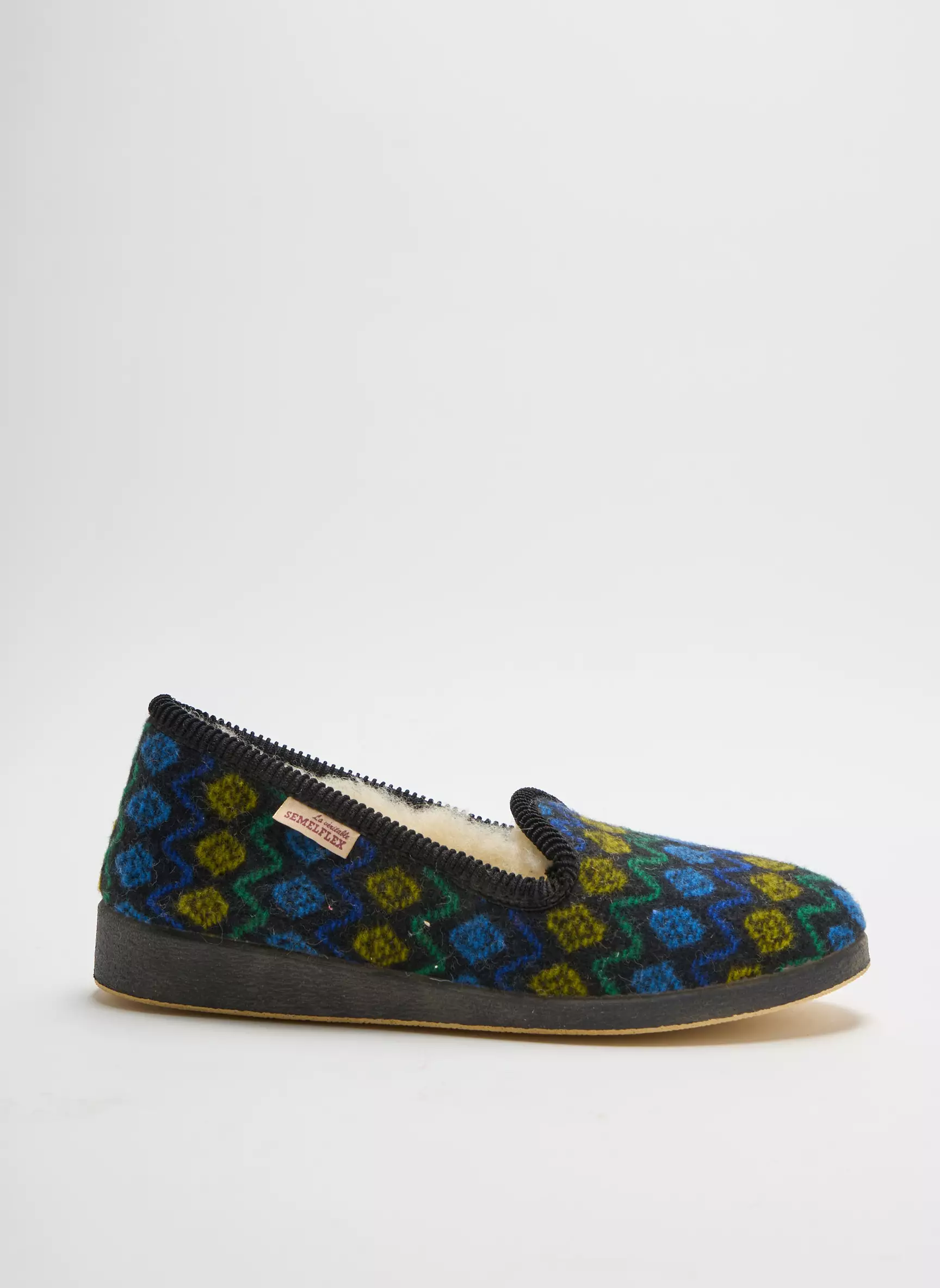 Semelflex Chaussons Femme couleur noir