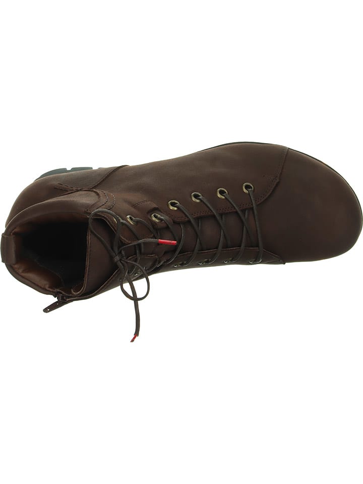 Think! Leder-Boots in Braun günstig kaufen