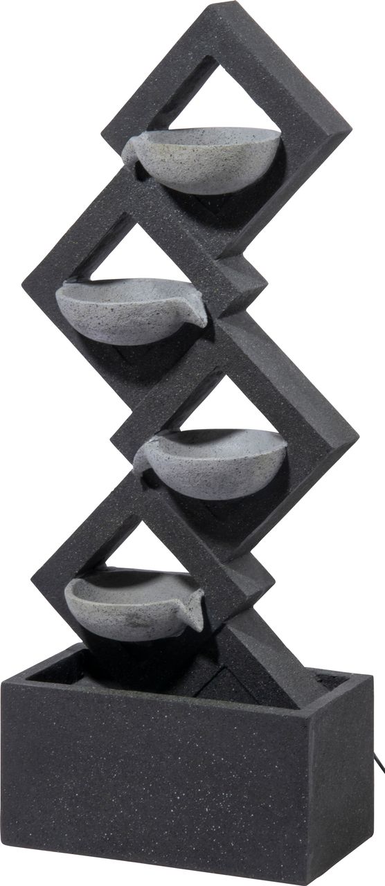 dobar Großer Design-Gartenbrunnen mit 4 Wasserschalen